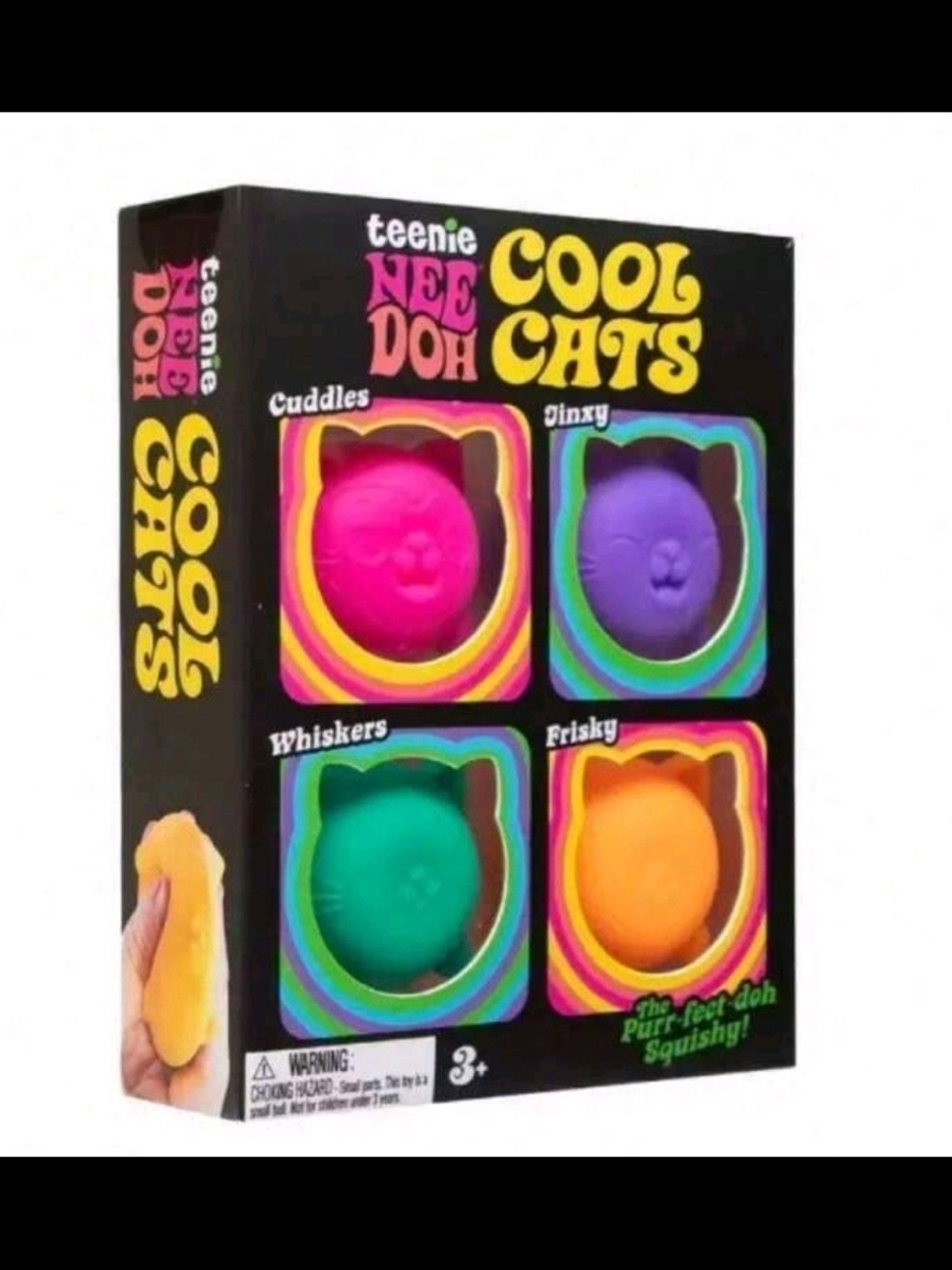Needoh Schylling Cool Cats Squishable Toy